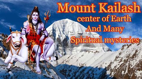 Lord Shiva | Mount Kailash center of Earth and Many spiritual Mysteries ...