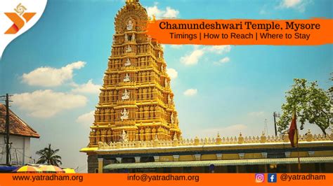 Chamundi (Chamundeshwari) temple Timings, Mysore - YatraDham