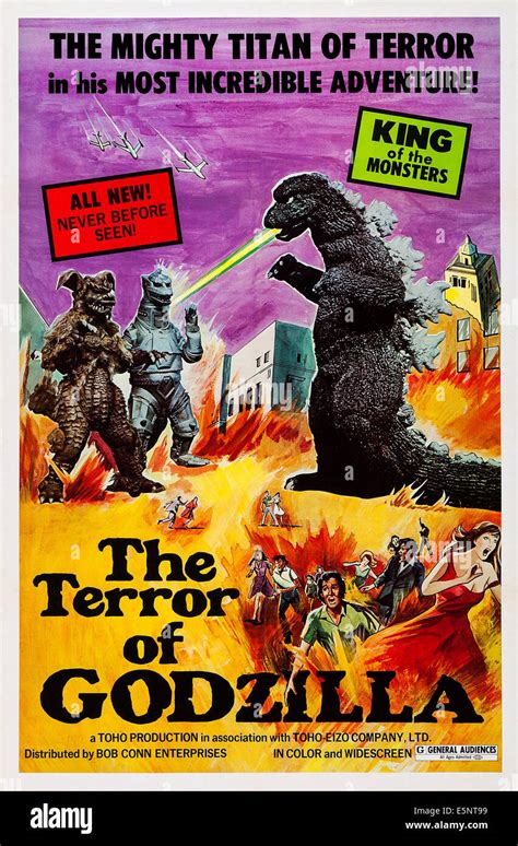 THE TERROR OF GODZILLA, (aka TERROR OF MECHAGODZILLA, aka MEKAGOJIRA NO ...