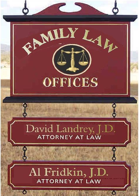 Attorney, Law Office and Courtroom Carved Wood Signs