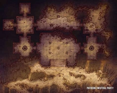 Mountainside Dungeon | Dnd world map, Dungeon maps, Tabletop rpg maps