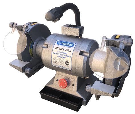 LINISHALL Heavy Duty Bench Grinder 8in (200mm) - Garrick Herbert