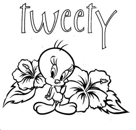 Get This Printable Tweety Bird Coloring Pages 29255