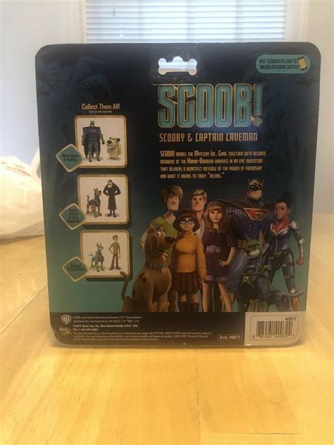 Scoob! Captain Caveman and Scooby-Doo Warner Bros/Basic Fun NEW in Box ...