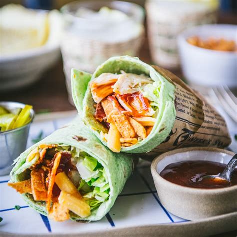 BBQ Chicken Wrap - The Seasoned Mom