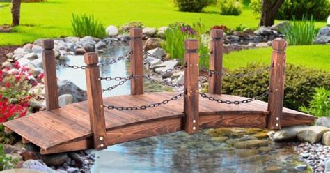 23 Wooden Garden Bridge Ideas | House Decors