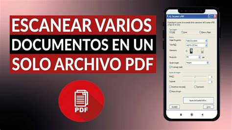 Redondear a la baja brecha flexible como escanear y hacer un solo archivo pdf materno rociar ...