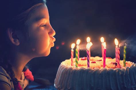 Blowing Candle Birthday Stock Photos, Pictures & Royalty-Free Images - iStock