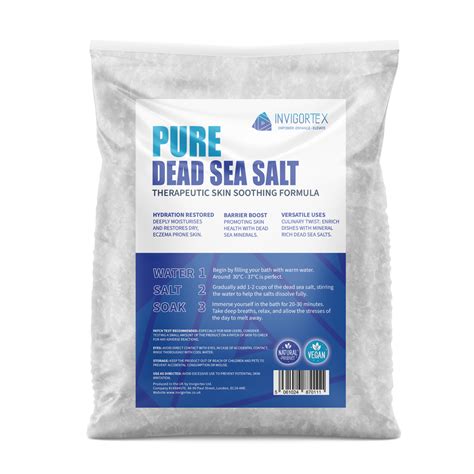 Rejuvenating Pure Dead Sea Salt: Ultimate Bath Soak