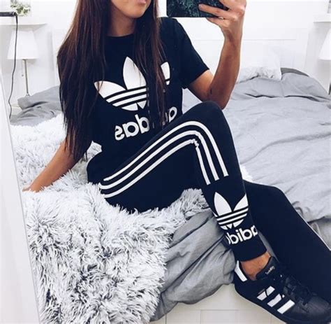 jumpsuit, leggings, adidas, instagram, sportswear, pants, addadis, tights, adidas tights, black ...