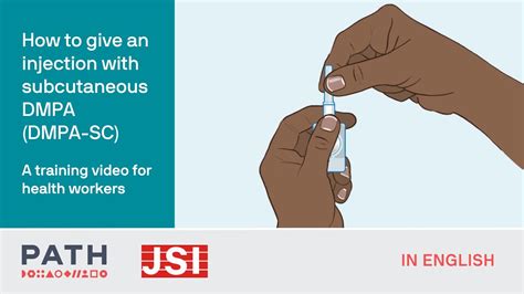 How to Give an Injection with Subcutaneous DMPA (DMPA-SC): A Training ...