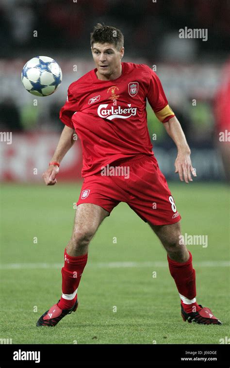 STEVEN GERRARD, AC MILAN V LIVERPOOL, CHAMPIONS LEAGUE FINAL 2005 ...