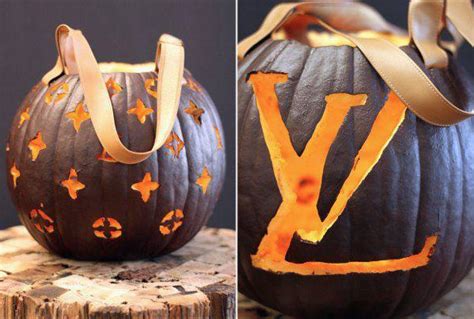 DIY Pumpkin Carving: Louis Vuitton Pumpkin Carving - Stylish Life for Moms