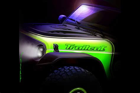 Jeep Teases "Trailcat" Wrangler Concept Ahead of Easter Jeep Safari ...