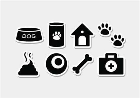 Dog Stickers - Download Free Vector Art, Stock Graphics & Images