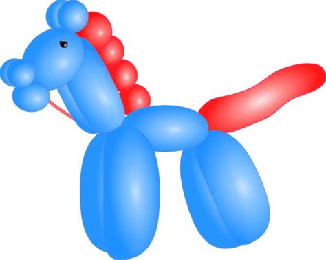 Balloon Horse Clip Art at Clker.com - vector clip art online, royalty free & public domain