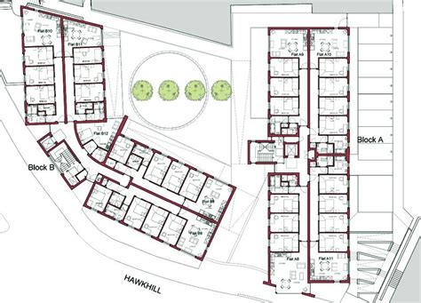 floor plans for student hostels - Google Search