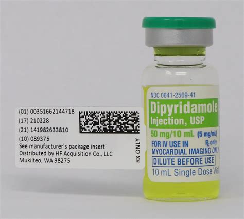 DIPYRIDAMOLE by HF Acquisition Co LLC, DBA HealthFirst DIPYRIDAMOLE injection