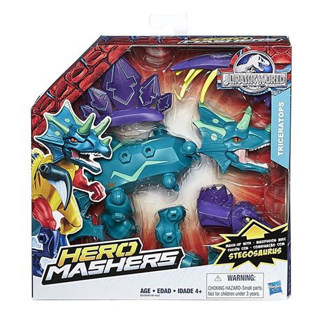 Jurassic World HERO Mashers Triceratops Figure | Walmart Canada