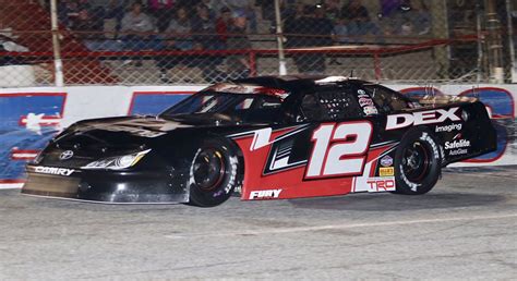 Harrison Burton Wins Pole for Snowball Derby Super Late Model Race