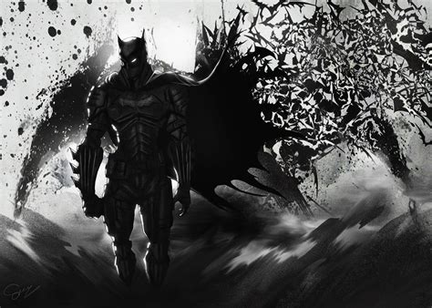 Batman Dark 4K Wallpaper, HD Superheroes 4K Wallpapers, Images, Photos and Background