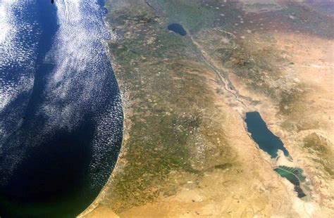 View of Israel From Space