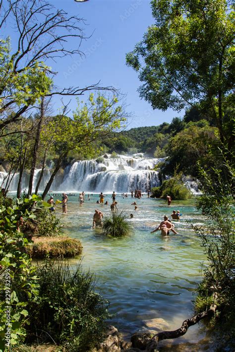 Krka Waterfalls Stock Photo | Adobe Stock