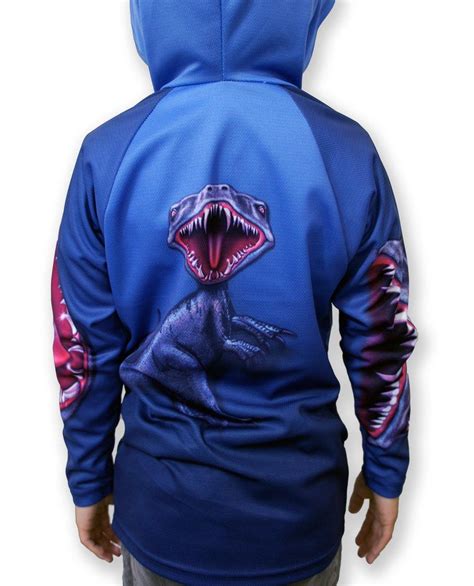 RAPTOR DINO Hoodie Sport Shirt by MOUTHMAN® | Hoodies, Sports shirts ...