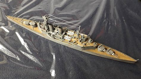 Kitpix: Airfix 1/1200 Waterline HMS Hood (02230-5) from "Sink The Bismarck" Set (A50120)