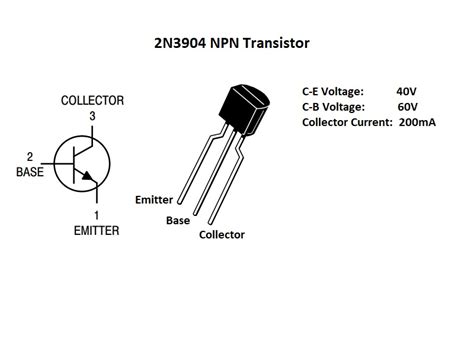 2N3904 NPN General Purpose Transistor (10-Pack) - ProtoSupplies