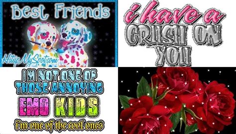 19 Myspace glitter graphics that will take you back to the good old days