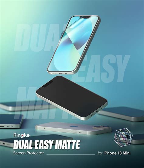 iPhone 13 mini Screen Protector | Ringke Dual Easy Film Matte – Ringke ...