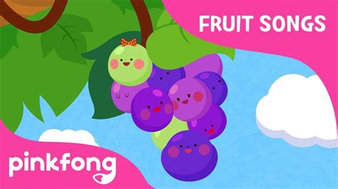 Grape-Rolling Rolling Grapes | Fruit Song | Pinkfong Songs for Children ...