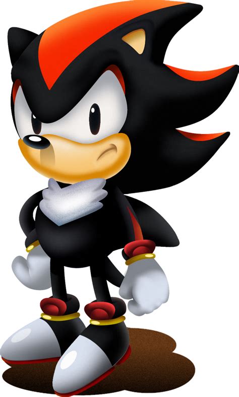 Classic Shadow the Hedgehog by TheLeoNamedGeo on DeviantArt