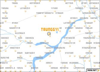 Taunggyi (Myanmar) map - nona.net