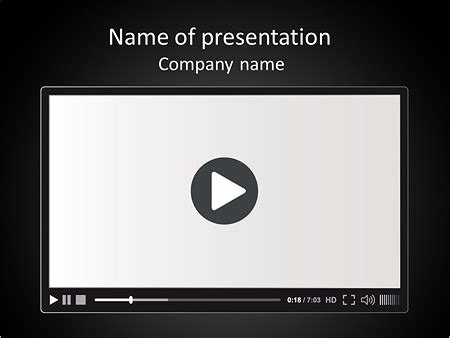 Video Powerpoint Templates