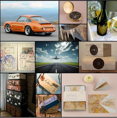 Cheers to travel Mood Board