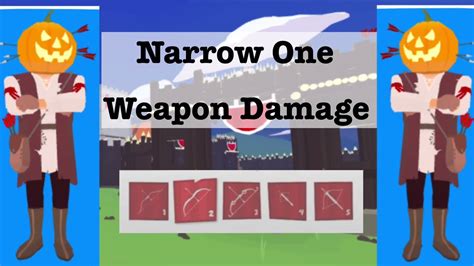 【NARROW.ONE】(ナローワン)Part19 weapons damage - YouTube