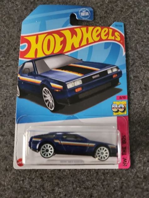 HOT WHEELS DMC Delorean Blue #101 - 2023 HW The 80S M Case EUR 1,90 - PicClick FR