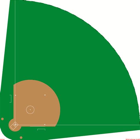 dimensions of a softball field - Clip Art Library