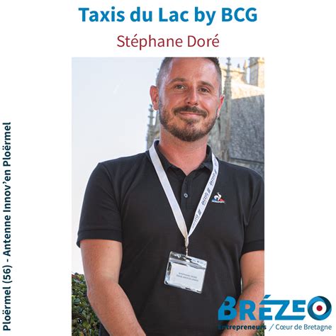 Rencontre avec Stéphane DORÉ de Taxis du Lac by BCG à Ploërmel & Guer