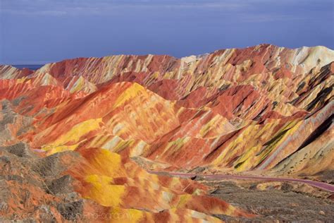 The Zhangye Danxia "Rainbow" Mountains of China - Brendan van Son ...