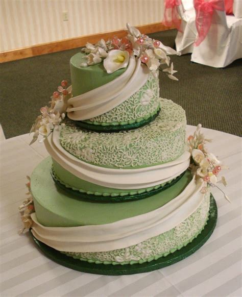 green wedding cake idea | Home