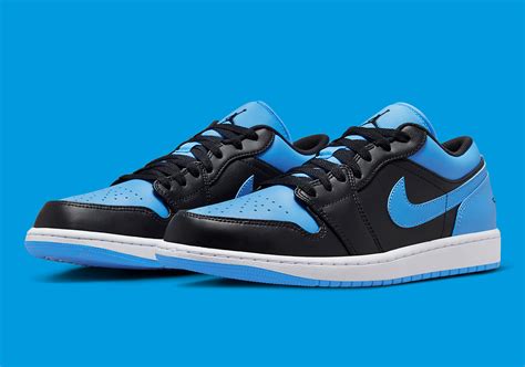 Air Jordan 1 Low Black University Blue 553558-041 | SneakerNews.com