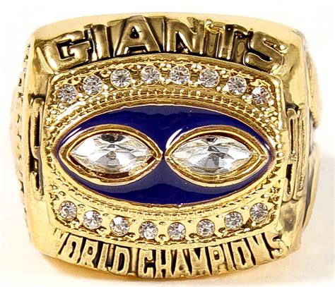 Jeff Hostetler New York Giants High Quality Replica 1990 Super Bowl XXV Championship Ring ...