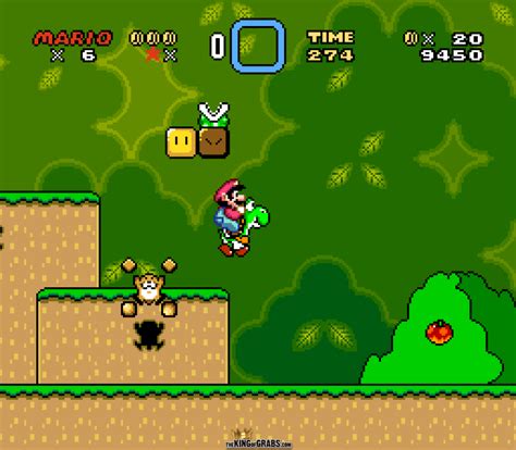 Super Mario World SNES 004 | The King of Grabs