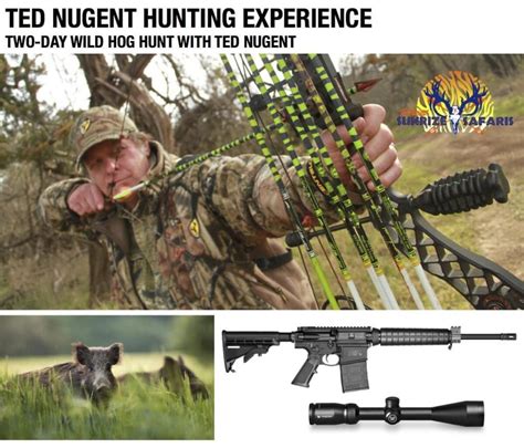 Ted Nugent Hunting Experience - 2024 Wildlife Conservation Raffle