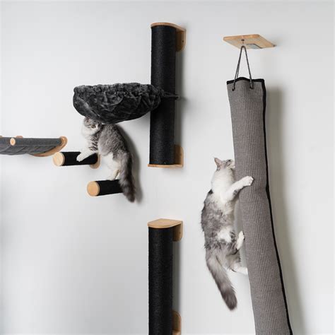 Cat Climbing Wall - Climb and Scrambling Bag (Blackline) - CatTreeKing ...