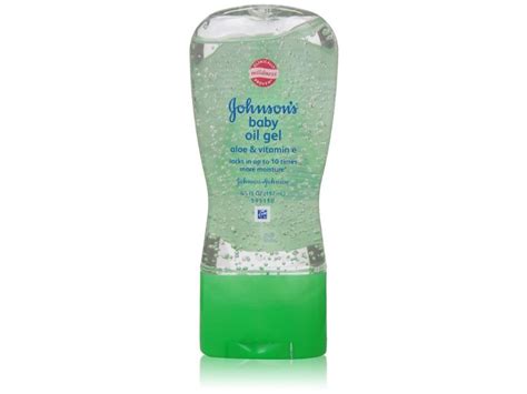 Johnson's Baby Oil Gel With Aloe Vera & Vitamin E, 6.5 oz Ingredients ...