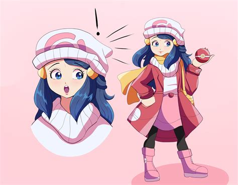 Pokemon Trainer Dawn Redesign by TheLadySKnight on DeviantArt